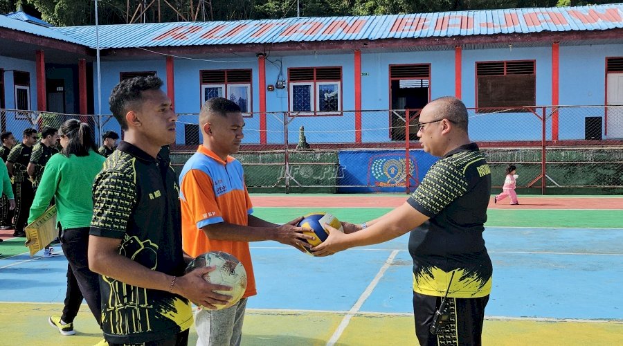 Beragam Lomba Meriahkan Peringatan Hari Bakti Pemasyarakatan Ke-61 di Rutan Bajawa