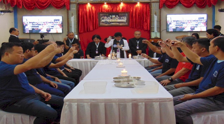 Tri Hari Suci Paskah di Lapas Cipinang Sarat Nilai Pembinaan