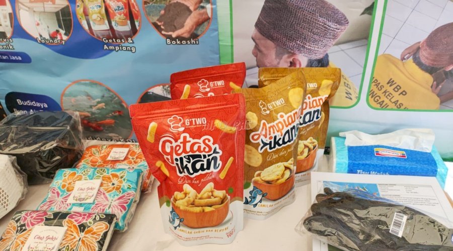 Lapas Pangkalpinang Tampilkan Lima Produk Karya Warga Binaan di IPPAFest 2025
