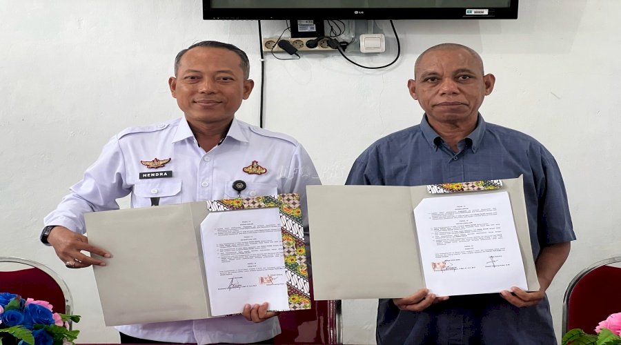 Lapas Atambua Sepakati PKS Bidang Pendidikan dengan PKBM Deflobamora Atambua