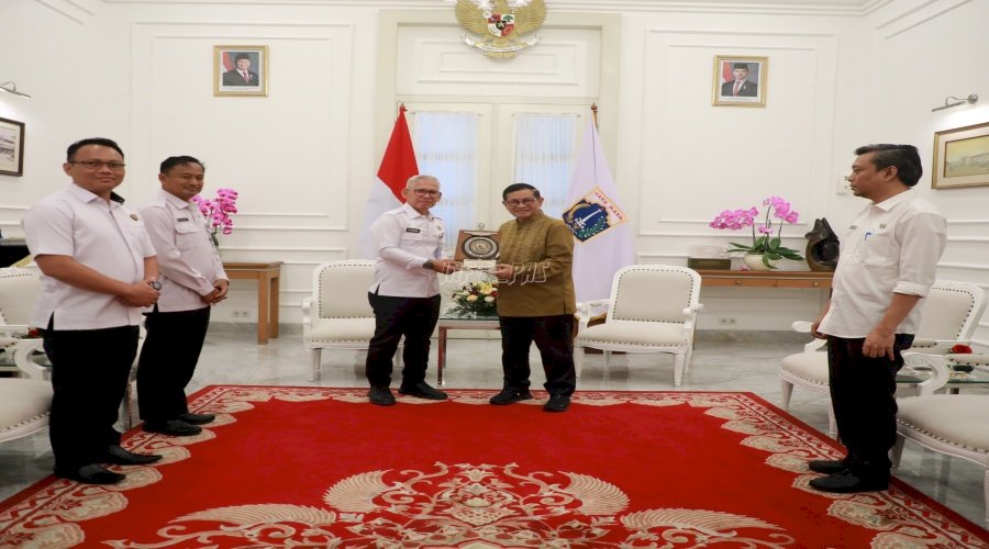 Kalapas Cipinang Dampingi Kakanwil Ditjenpas, Audiensi dengan Gubernur DKJ