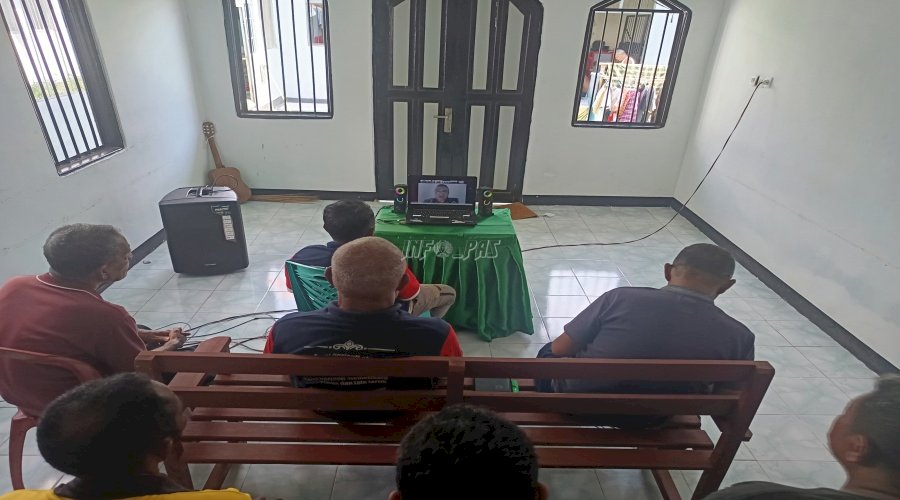 Lapas Wahai Tingkatkan Spiritual Warga Binaan melalui Ibadah Virtual