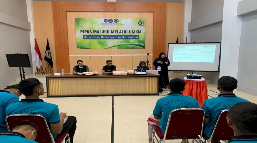 LPKA Ambon Gandeng Mahasiswa UNPATI Gelar Pelatihan Bantuan Hidup Dasar untuk Anak Binaan