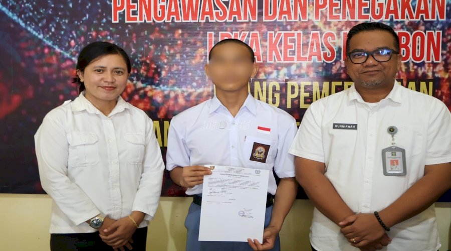 LPKA Ambon Sukses Fasilitasi Anak Binaan Hingga Lulus SMA