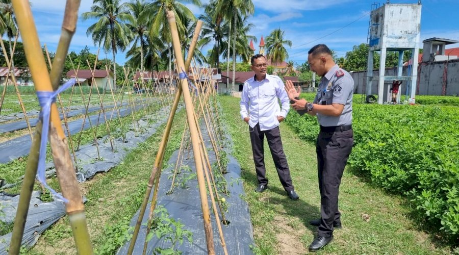 Semangat Ketahanan Pangan, Lapas Wahai Studi Tiru ke Rutan Masohi