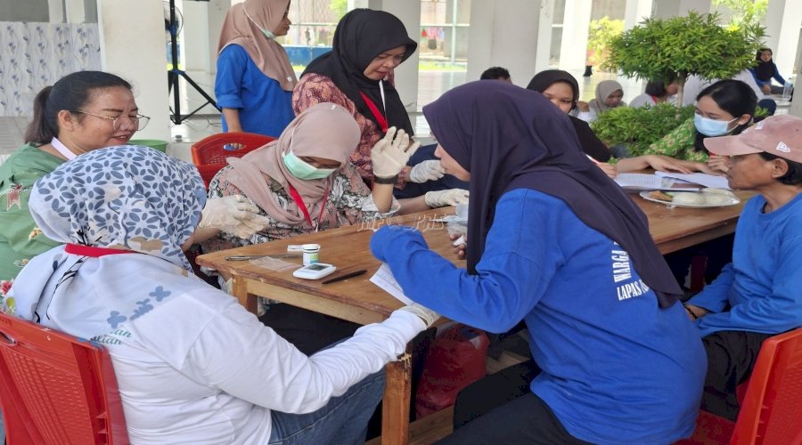 Lapas Perempuan Palu Gandeng Dinkes Sigi dan Puskesmas Dolo Laksanakan Skrining Warga Binaan
