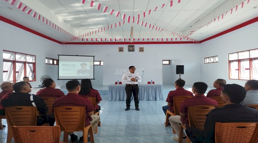 Lapas Namlea Sambut Kunjungan Perdana Kakanwil Ditjenpas Maluku