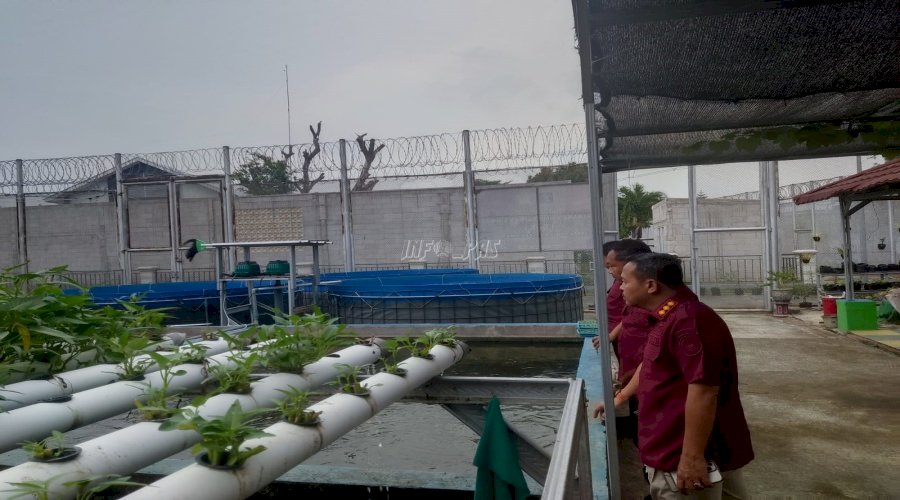 Lapas Pemuda Madiun Terus Pantau Budidaya Ikan dan Peternakan di SAE