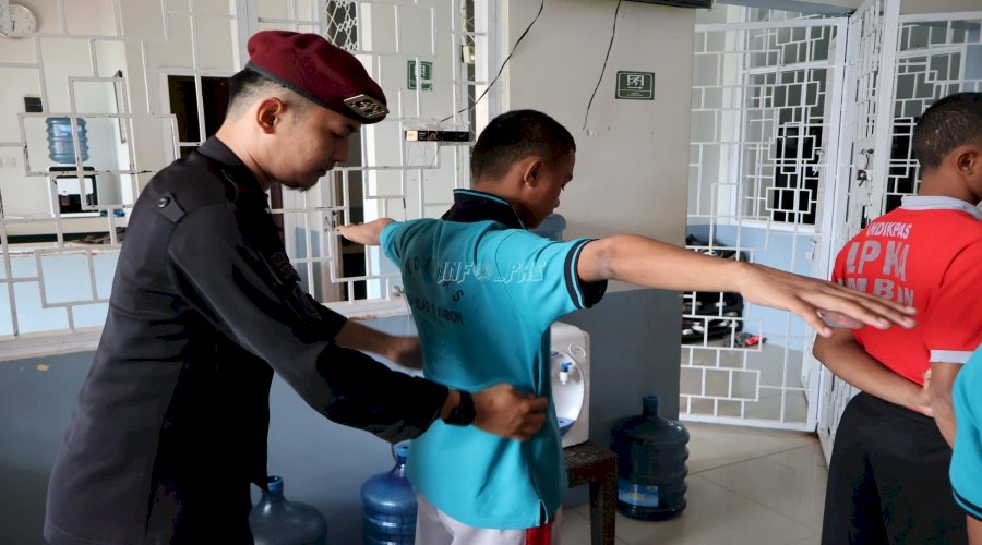 Gelar Penggeledahan, LPKA Ambon Pastikan Situasi Aman dan Tertib