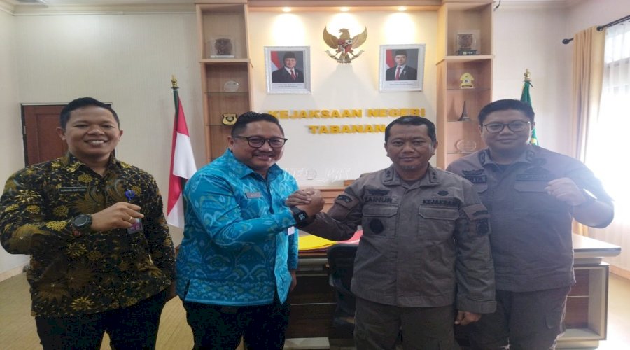 Audiensi ke Kejari Tabanan, Kalapas Tabanan Bahas Pertukaran Informasi dan Penegakan Hukum