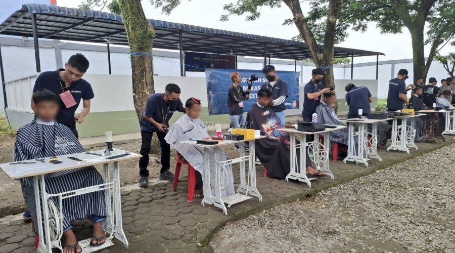 Kedatangan Next Academy Ubah Penampilan Anak Binaan LPKA Medan