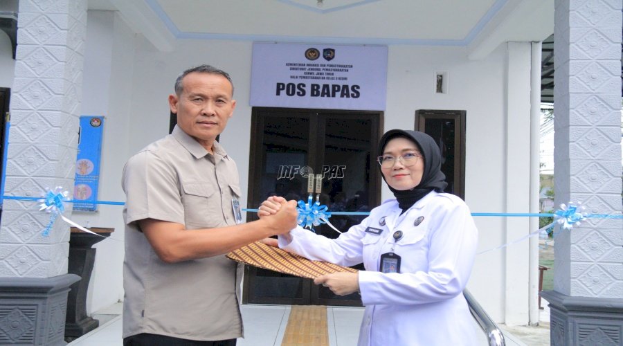 Pos Bapas Kediri Resmi Difungsikan di Lapas Tulungagung