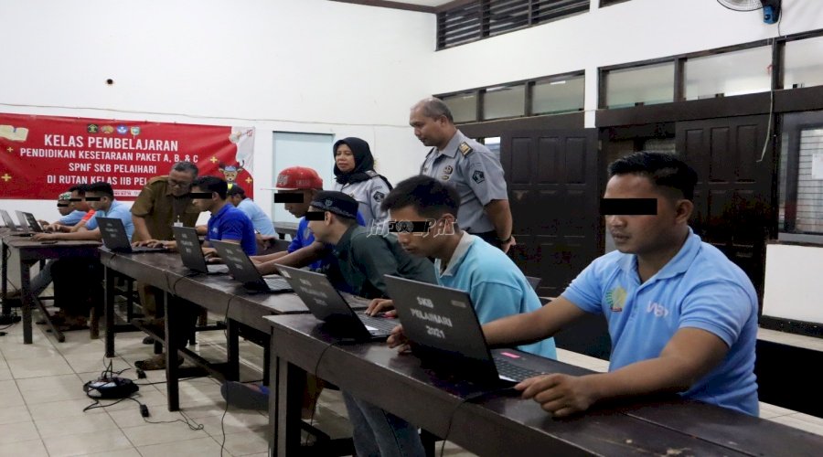 Rutan Pelaihari Fasilitasi Pendidikan Kesetaraan bagi Warga Binaan