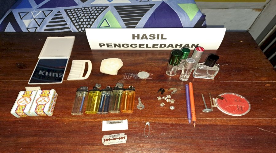 Blok Hunian Warga Binaan Lapas Bandanaira Dirazia Mendadak