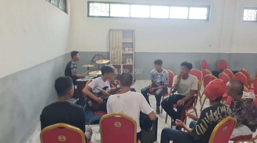 LPKA Medan Salurkan Talenta Musik Anak Binaan