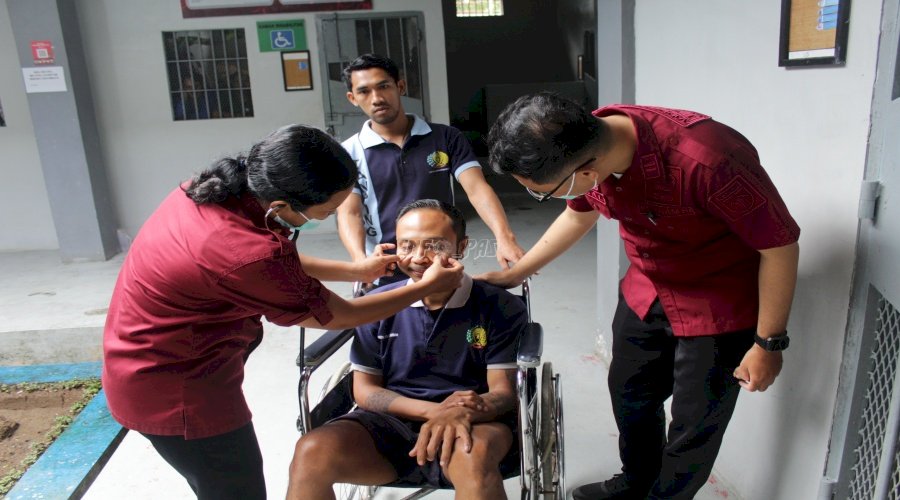 Lapas Narkotika Bangli Peduli Kesehatan Warga Binaan dengan Layanan Jemput Bola