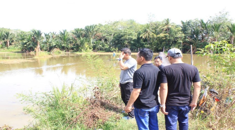 Dukung Ketahanan Pangan, Bapas Amuntai Sinergi dengan PPL dan Tokoh Masyarakat Sungai Malang