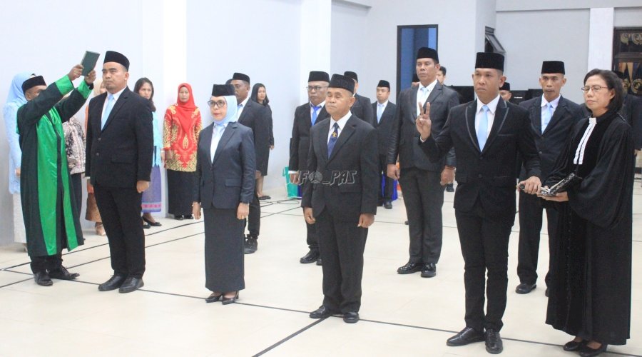 Lantik Pejabat Manajerial, Kakanwil Ditjenpas Maluku Tekankan Integritas dan Profesionalisme Kerja