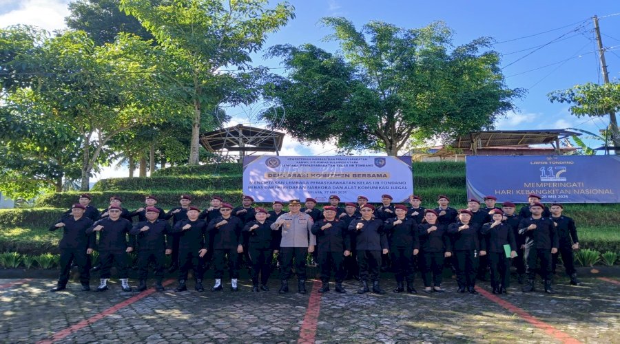 Lapas Tondano Deklarasikan Pemasyarakatan Bersih dari Narkoba dan HP