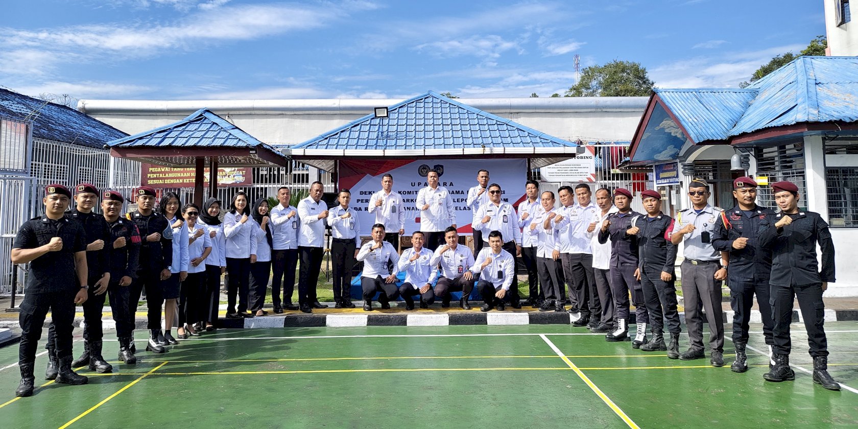 Rutan Tarutung Bertekad Ciptakan Lingkungan Bersih dari Halinar