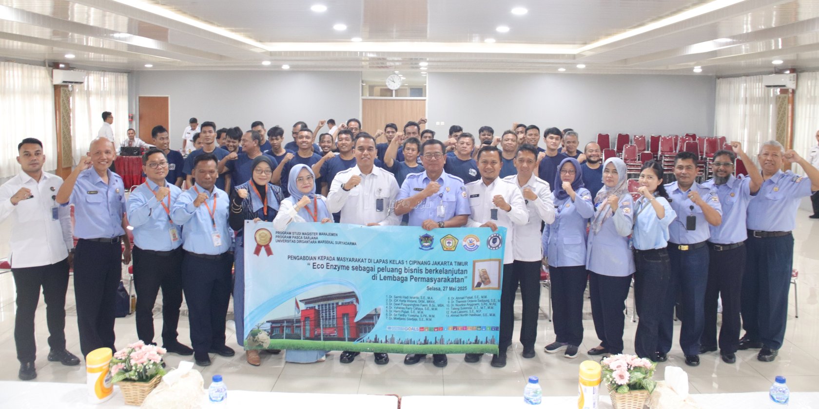 Bersama Akademisi, Lapas Cipinang Dorong Kemandirian Warga Binaan lewat Workshop Kewirausahaan Berkelanjutan