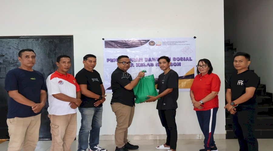 LPKA Ambon Gelar Bakti Sosial, Wujud Pemasyarakatan Bermanfaat