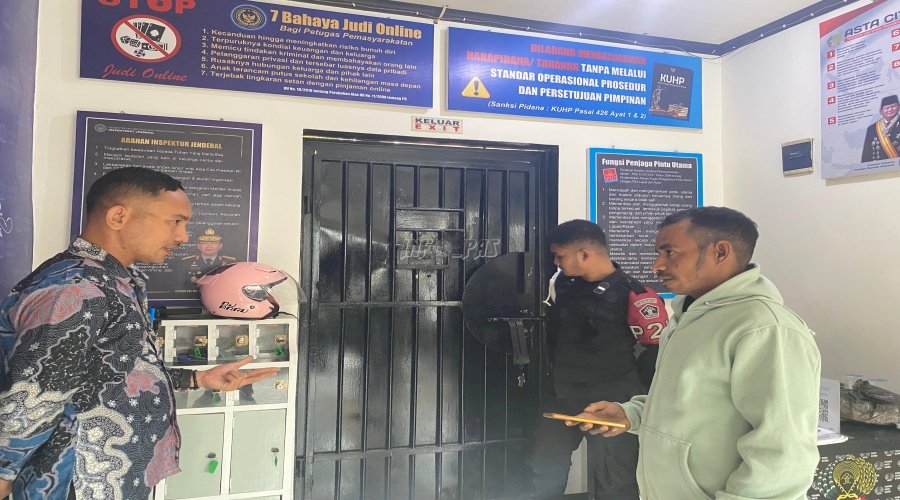 Kepada Jurnalis Media Global Timur, Lapas Wahai Tegaskan Zero Narkoba dan HP