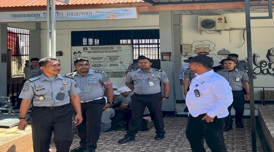 Sambangi Rutan Kupang, Kakanwil Ditjenpas NTT Tekankan Integritas dan Profesionalisme 
