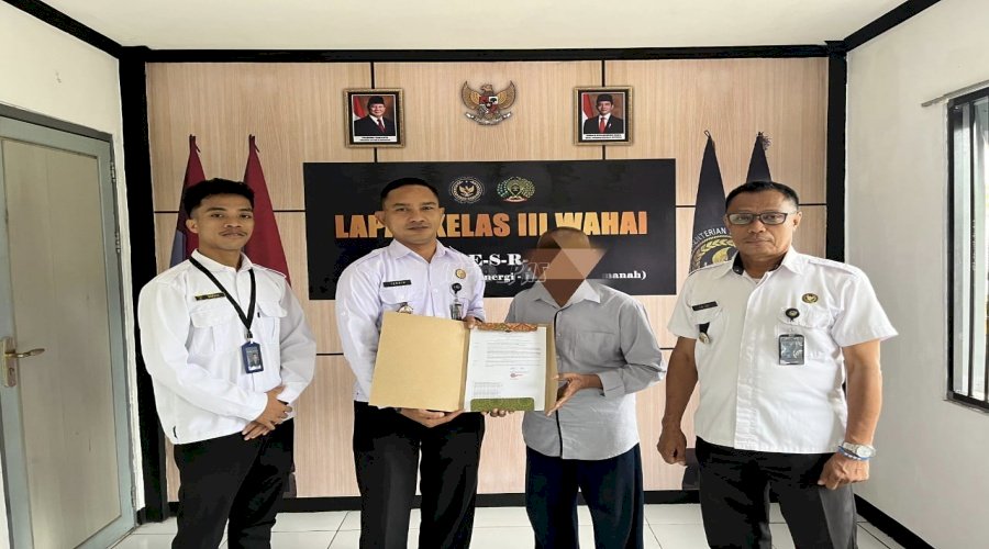 Satu Narapidana Lapas Wahai Terima Remisi Usia di Atas 70 Tahun