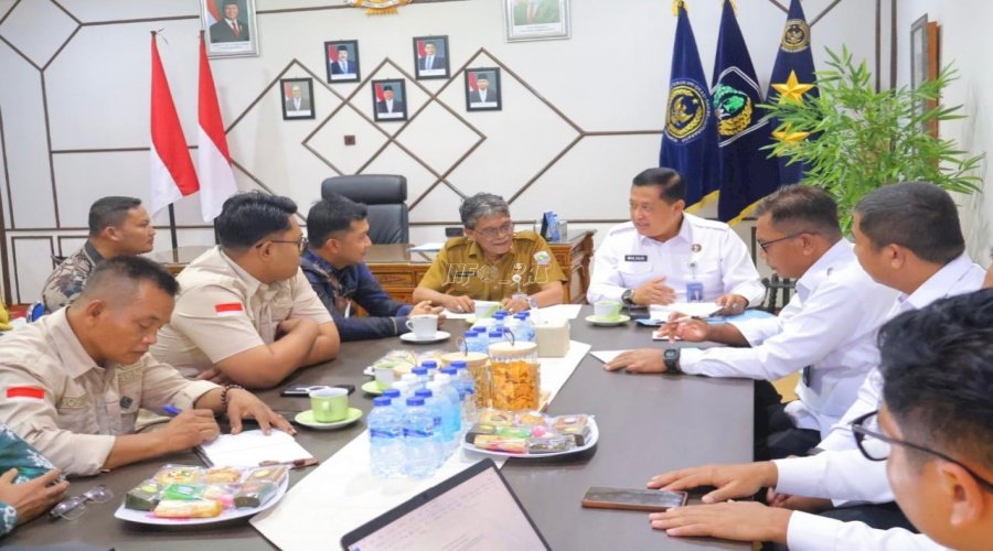 Kanwil Ditjenpas Kalsel Lakukan Audiensi dengan DPRD Kotabaru dan DLH Kota Banjarmasin