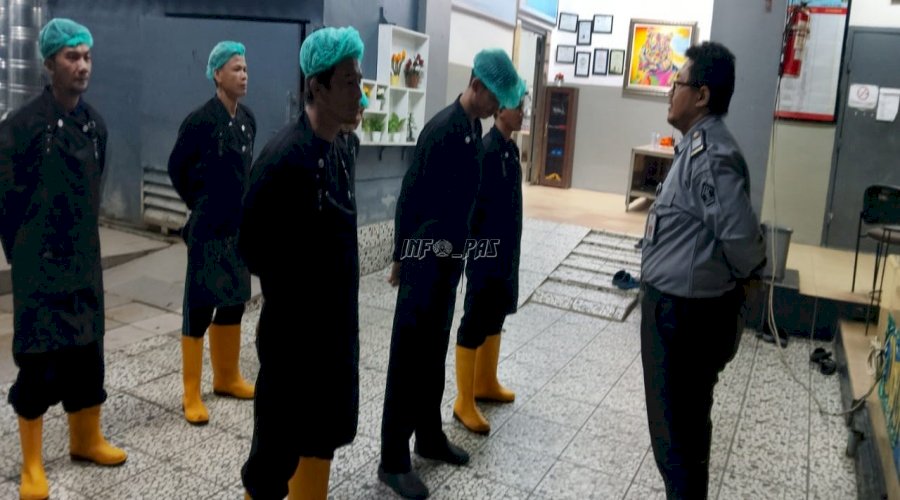 Pastikan Hak Dasar Terpenuhi, Lapas Cipinang Kawal Kualitas Bahan Makanan