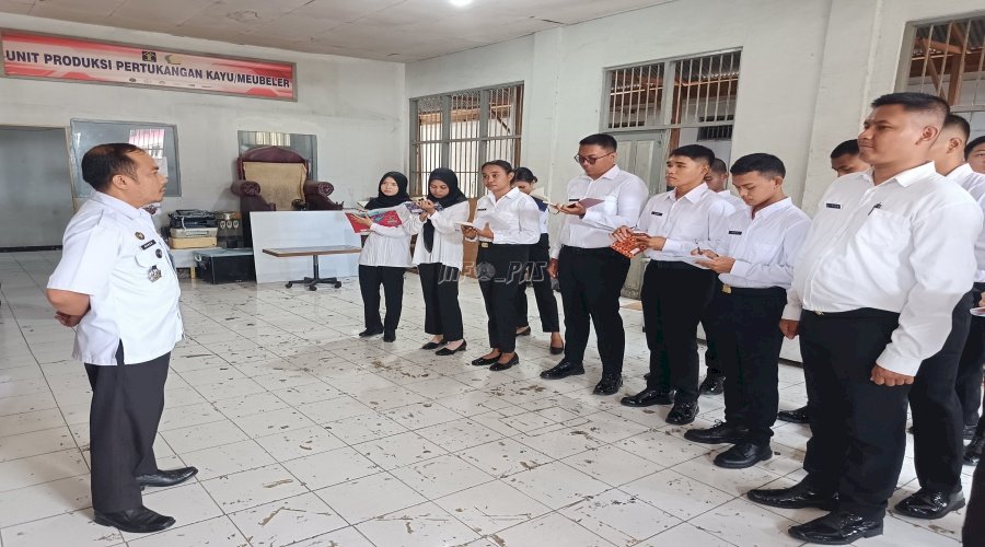 17 CASN Kanwil Ditjenpas Maluku Jalani Mapenaling di Lapas Ambon