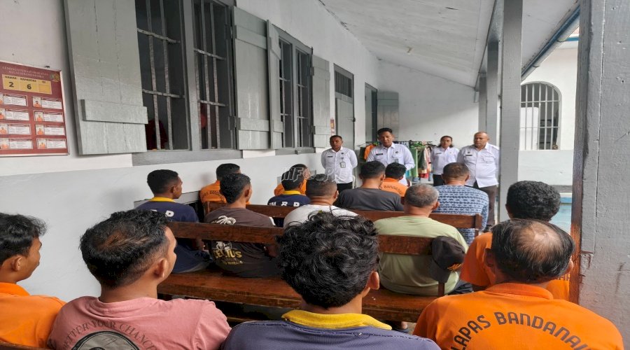 Lapas Bandanaira Sosialisasikan Zero Halinar kepada Warga Binaan