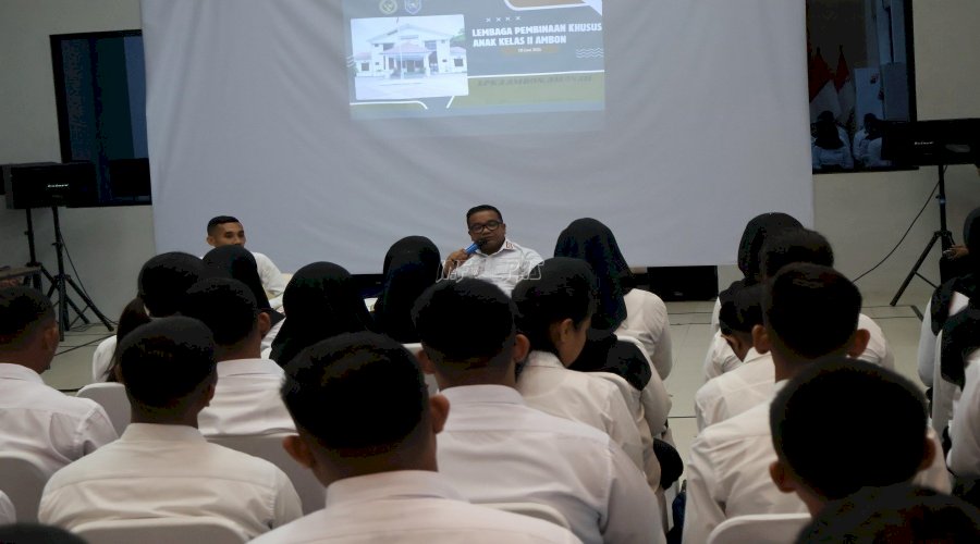 85 CASN Kanwil Ditjenpas Maluku Pelajari LPKA dan SPPA dari Kepala LPKA Ambon