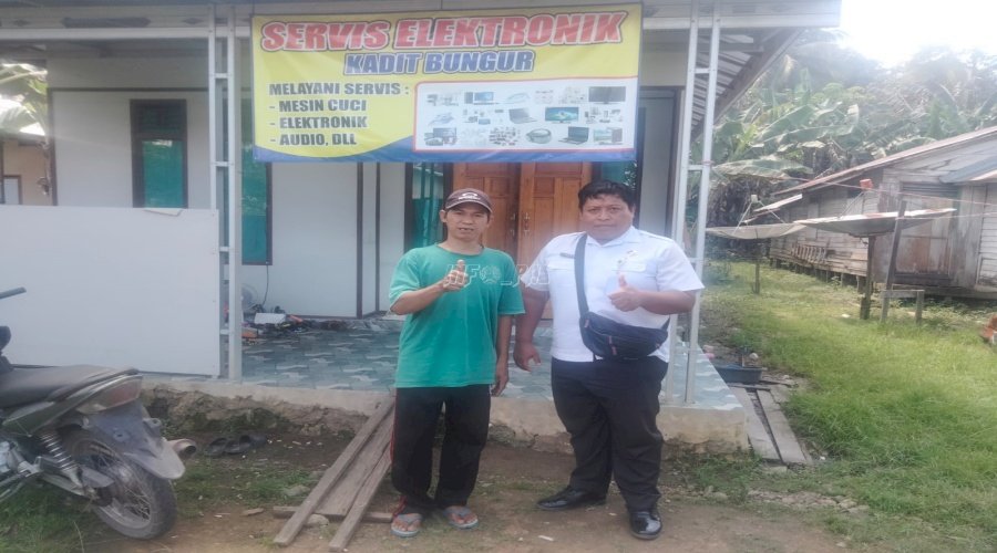Bapas Amuntai Bimbing Klien Hingga Mampu Hidupi Keluarga dari Jasa Servis Elektronika