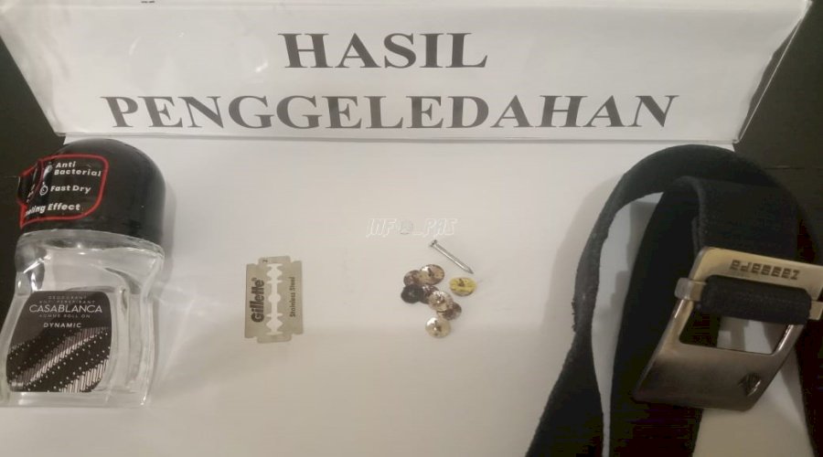 Jelang Iduladha, LPKA Ambon Geledah Kamar Hunian Anak Binaan