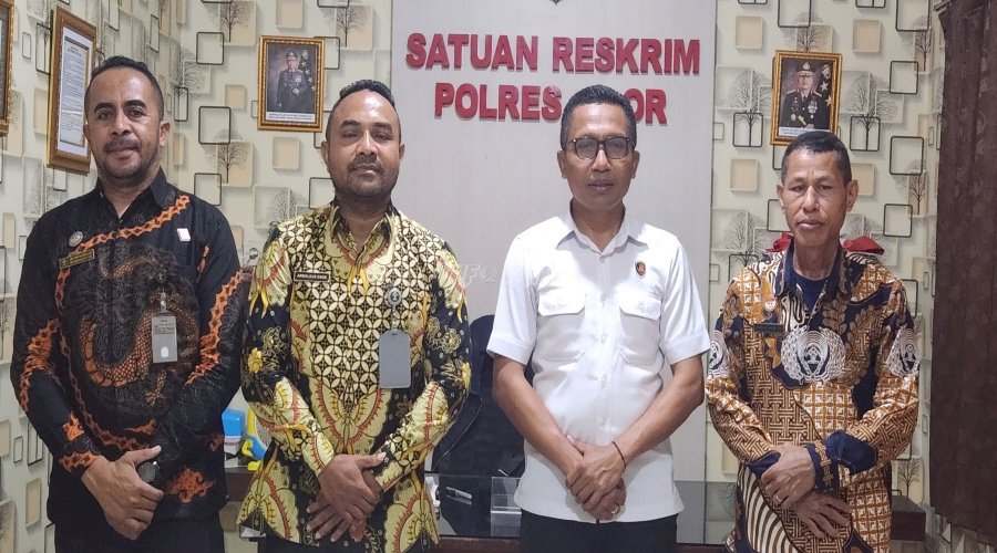 Lapas Kalabahi Bangun Koordinasi Pengamanan dengan Polres Alor dan Kodim 1622/Alor