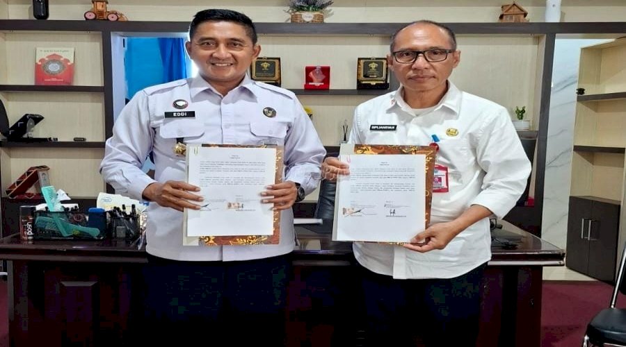 Lapas Narkotika Karang Intan Kerja Sama Budidaya Ikan Haruan dengan Dinas Ketahanan Pangan dan Perikanan Kab. Banjar