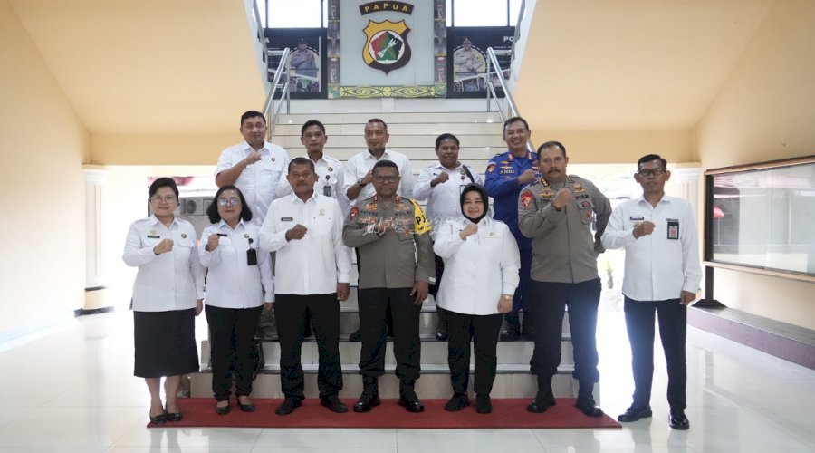 Perkuat Keamanan, Dirjenpas Koordinasi dan Kolaborasi dengan Polda Papua dan Kodam Cenderawasih