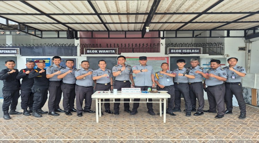 Razia Blok Hunian Warga Binaan, Lapas Sumedang Sanksi Tegas Para Pelanggar