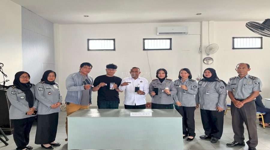 Kakanwil Ditjenpas Kalbar Apresiasi Petugas Lapas Perempuan Pontianak Gagalkan Penyelundupan Sabu dalam Pembalut
