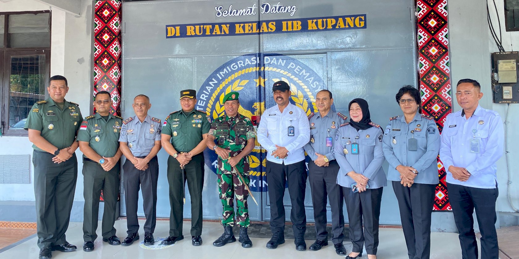 Kanwil Ditjenpas NTT Gandeng Korem 161 Wirasakti Kupang Tingkatkan Pengamanan di Lapas dan Rutan