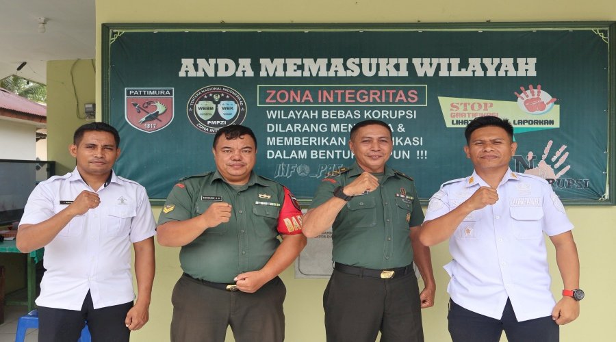 LPKA Ambon dan Kodim 1504/Ambon Tingkatkan Sinergi Cegah Gangguan Kamtib