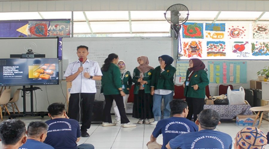 Gandeng UNJ, Lapas Cipinang Latih Warga Binaan Digital Marketing, Siapkan Produk UMKM Berdaya Saing