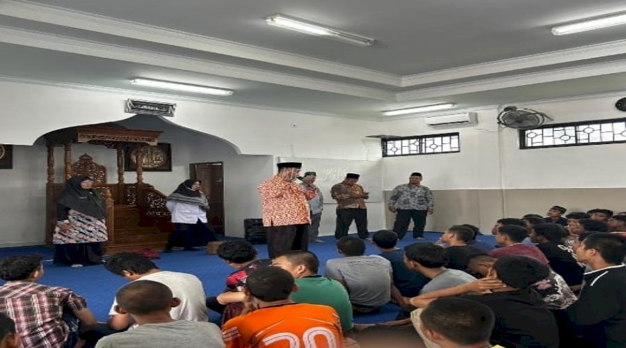 LPKA Medan - Pokjaluh Kota Medan Bimbing Anak Binaan Dalami Ajaran Islam