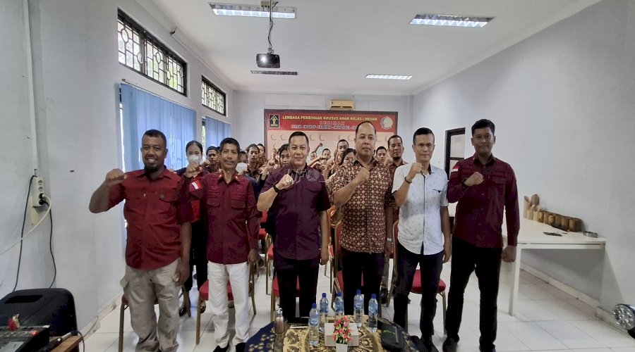 LPKA Medan - Dinas Perpustakaan dan Kearsipan Kota Medan Gagas Gerakan Cinta Baca