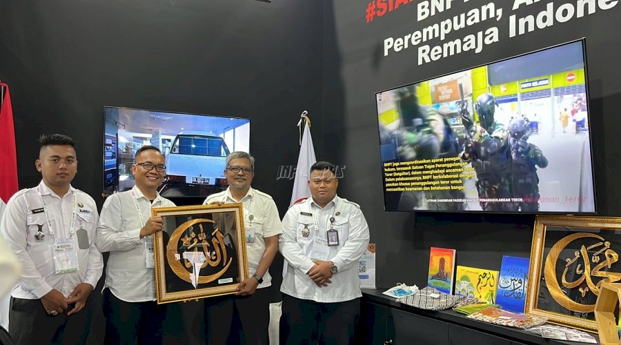 Hasil Karya Warga Binaan Teroris Lapas Khusus Sentul Tampil di Ajang Indo Defence 2025 Expo Forum