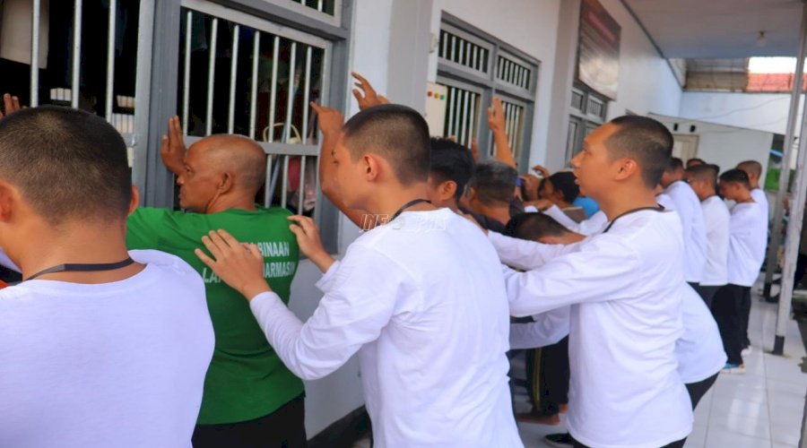 CASN Kanwil Ditjenpas Kalsel Implementasikan Pelatihan Dasar Pengamanan di Lapas Banjarmasin