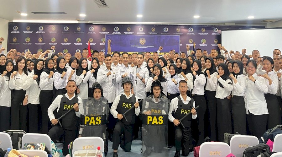Lapas Cipinang Bekali Ratusan CASN dengan Pelatihan Teknis Pengamanan