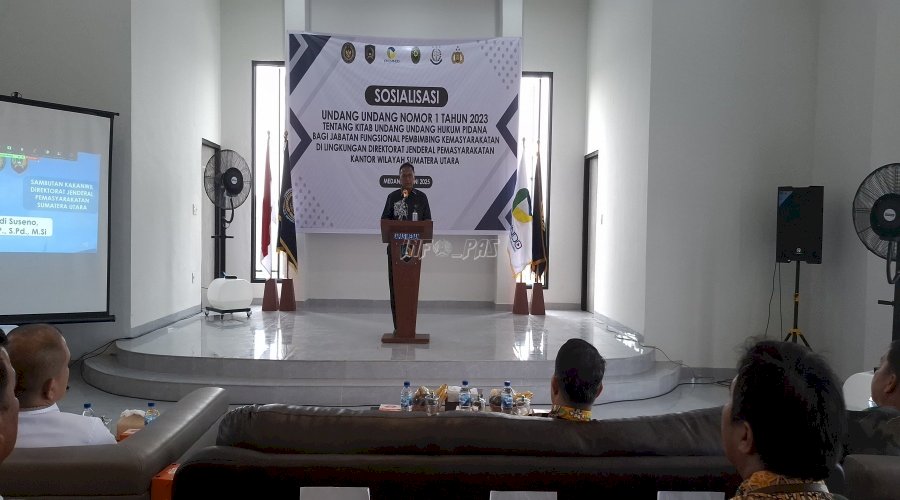 LPKA Medan Tegaskan Pentingnya Sosialisasi KUHP Baru terhadap Tugas Pemasyarakatan